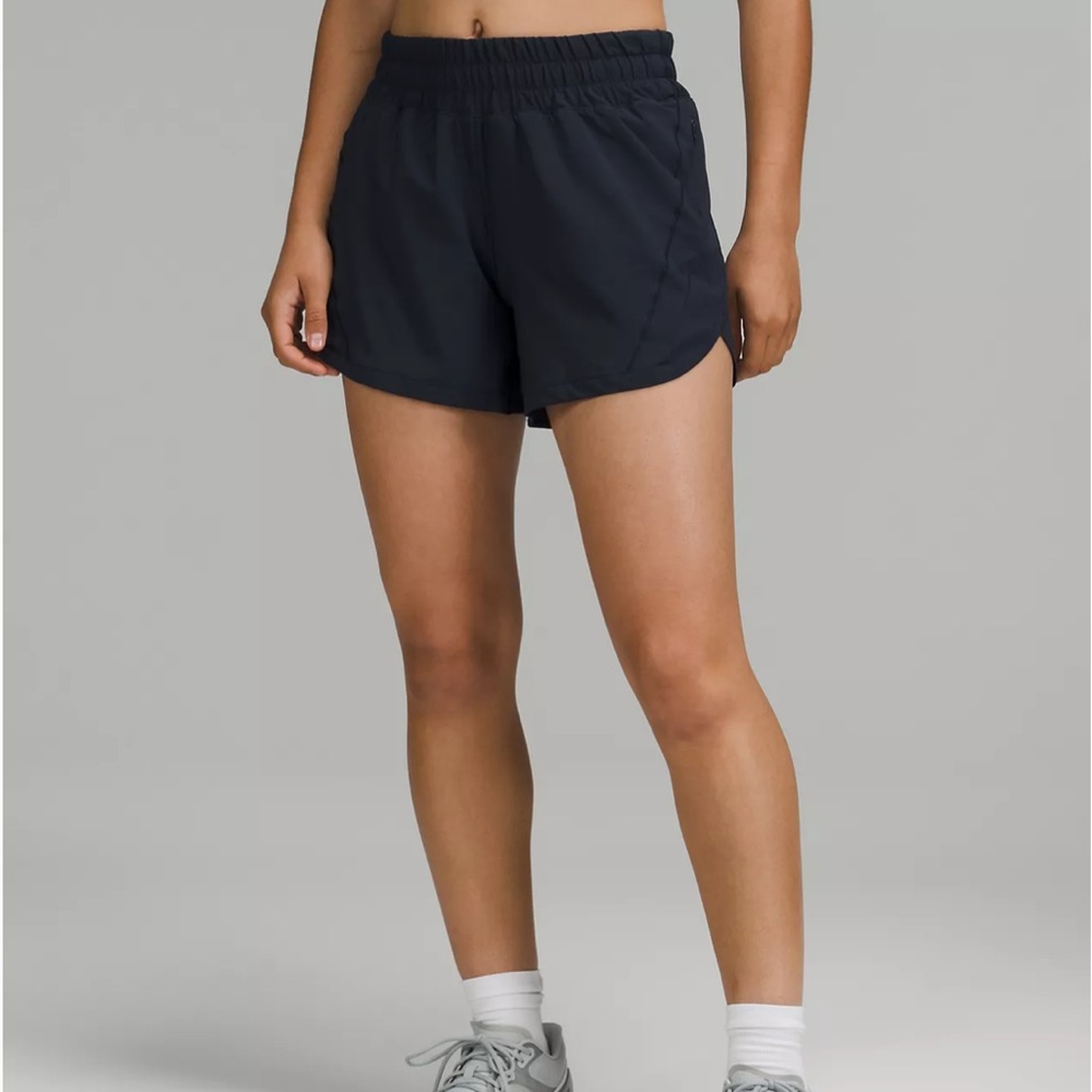 Lululemon Track That Mid-Rise Lined Short 5"